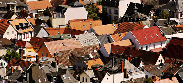 Various types of roofs