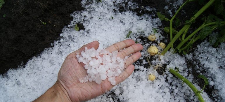 How to spot hail damage on your home